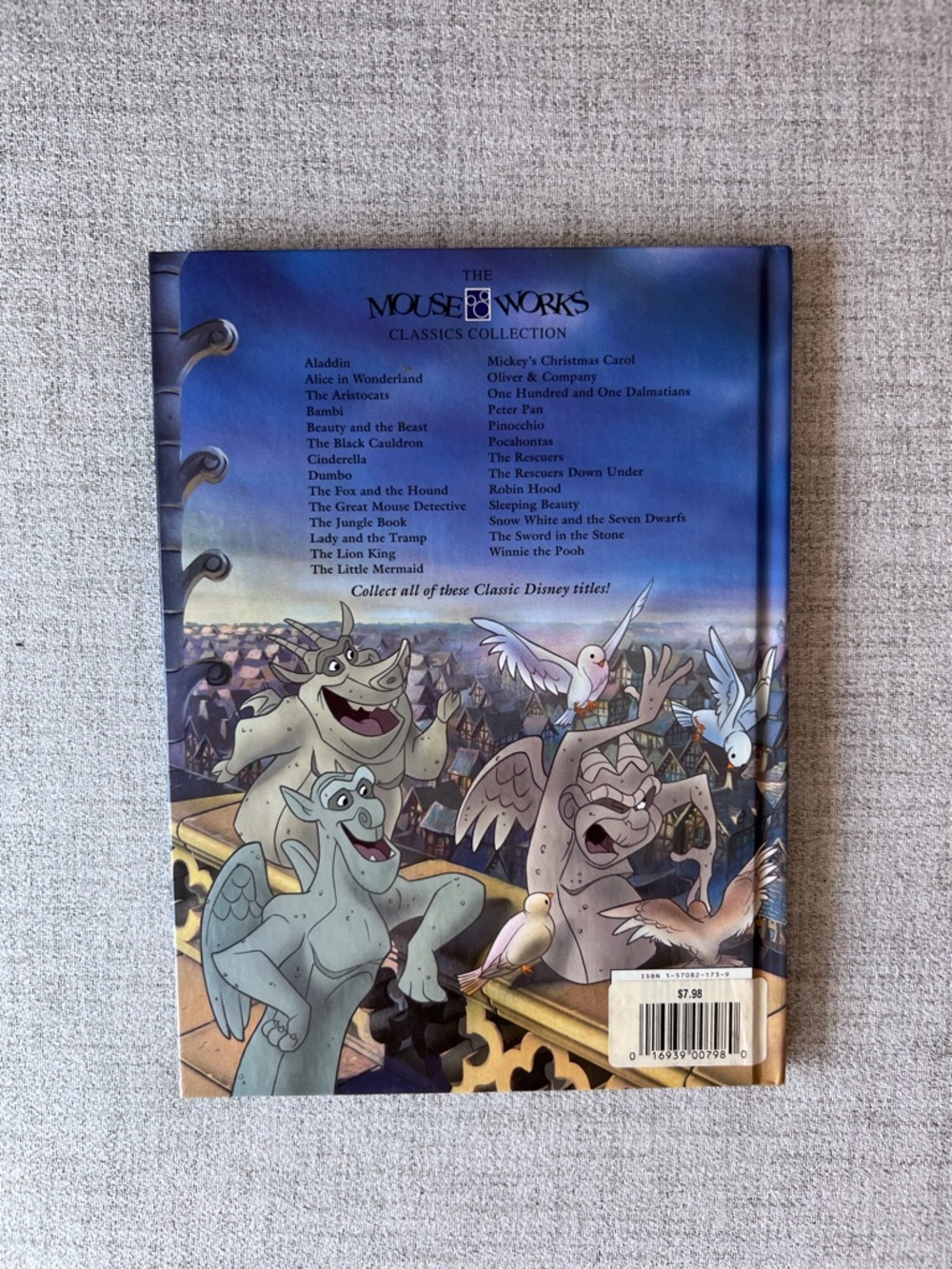 Disney The Hunchback of Notre Dame Illustrated Hardcover - Picture 5 of 5